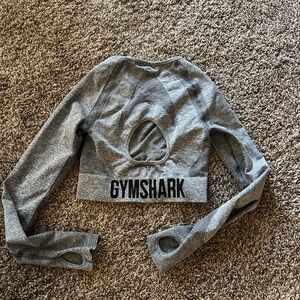 Gym shark workout top